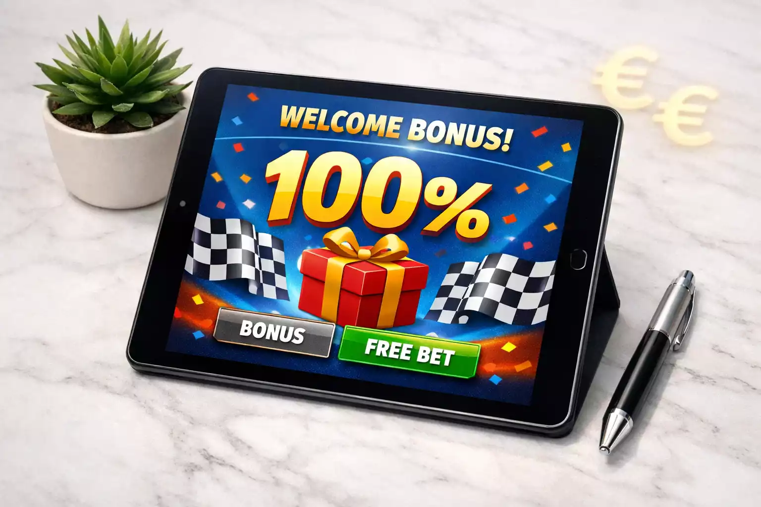 Welkomstbonus en free bet aanbiedingen voor F1 wedden